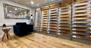 Huge V4 wood flooring showroom in Manchester
